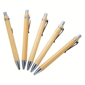 Bolígrafo Creativo de Bambú para Regalo Publicitario, 1.0 mm, Artículos de Oficina de Madera, Logotipo Imprimible, Venta al por Mayor, Promocional - Product Image 1