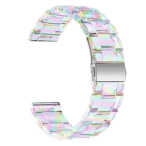 Correa transparente de 20mm y 22mm para reloj Samsung Galaxy 6/5/4 44mm 40mm/Active <span class=keywords><strong>2</strong></span>/Gear S3 Band para pulsera <span class=keywords><strong>Huawei</strong></span> GT3 GT2E GTR <span class=keywords><strong>GTS</strong></span> - Product Image 6