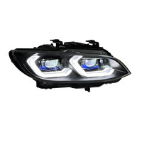 Accessoires automobiles SJC, phare pour BMW Série 3 E92 06-09, jaune blanc, DRL, interrupteur, clignotant bicolore, système d'éclairage