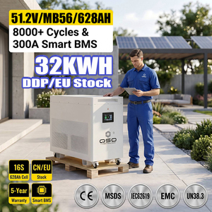 Batterie LiFePO4 32 <span class=keywords><strong>kWh</strong></span> 48 V pour Hektary Offgrid, stock UE (Ukraine, Pologne, Lituanie), 30 kW, 32 kW, 32 kVA, Lithium Akku - Product Image 1
