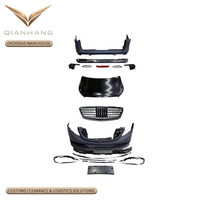 Kit carrosserie, pare-chocs avant avec calandre, diffuseur de pare-chocs arrière, style Maybach, ensemble complet, neuf, compatible avec V-Class Vito W446 W447