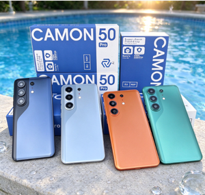 Camon 50 Pro 5G, teléfono inteligente Android 15 para juegos con doble SIM y doble modo de espera, equipado con cámara MTK Dimensity de 108MP y pantalla. - Product Image 1