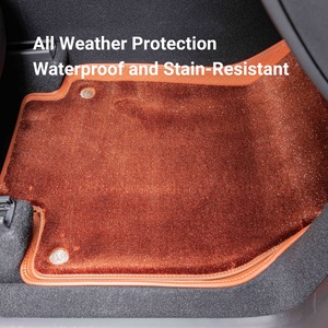 Wholesale Custom Fit Luxury Leather Car <strong>Floor</strong> <strong>Mats</strong> for 5 Seats Sedan OEM Car Accessories Car <strong>Mats</strong> - Product Image 3