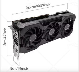 ASU New RX7650GRE PCI 4.0 GPU for GDDR6 Video <b>Memory</b> 2K High Refresh Rate Fan Cooling Workstation Graphics <b>Card</b> AMD Chipset Grap - Product Image 2