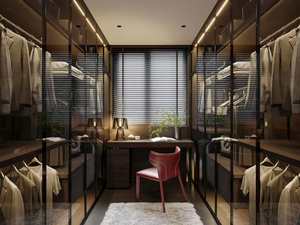 Armario de madera de lujo de alta calidad Dormitorio moderno Armario de muebles de estilo simple blanco - Product Image 3