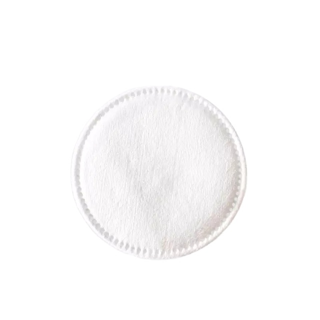 OEM Premium Organic Cotton Rounds for Face 100% Pure Cotton Hypoallergenic Lint-Free Biodegradable Makeup Remover Pads 80pcs