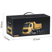 Camion à benne basculante télécommandé Jacko Toys 2.4G 6CH RC pour enfants