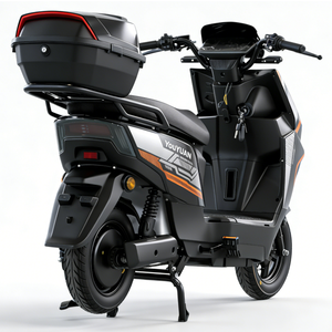 Moto électrique de transport Y4-LB, haute vitesse, longue portée, forte capacité de charge, 2000W, robuste, pour usage intensif. - Product Image 4