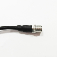Câble Ethernet M12 6 broches vers RJ45, câble adaptateur M12-RJ45, couramment utilisé dans les environnements industriels