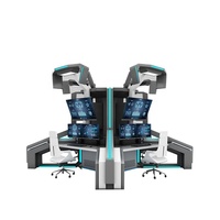 Kehua Fuwei Conception ergonomique personnalisable pour réduire la fatigue Console de salle de contrôle Consoles de salle de contrôle de bureau