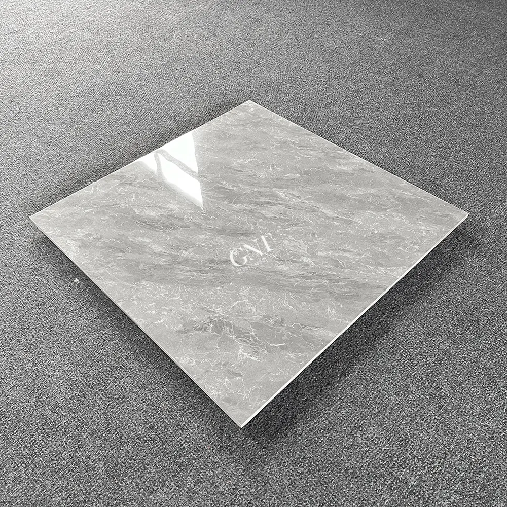 600x600 Porcelanato Piso porcellana piastrelle in ceramica pavimento grigio piastrelle per soggiorno
