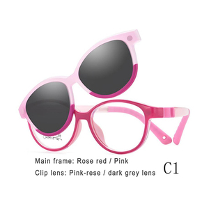 Nuevas Monturas Ópticas <span class=keywords><strong>con</strong></span> Clip T1210 Cómodas y Ligeras <span class=keywords><strong>con</strong></span> <span class=keywords><strong>Lentes</strong></span> <span class=keywords><strong>de</strong></span> <span class=keywords><strong>Sol</strong></span> Polarizadas <span class=keywords><strong>para</strong></span> Niños, Monturas <span class=keywords><strong>de</strong></span> Gafas Suaves - Product Image 5