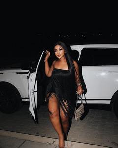 2021 nuovi arrivi estate 2022 New INS Fashion Long Beard and nappa Party Dress Ladies Dress - Product Image 2