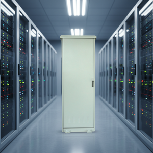 Rack de Servidor para Centro de Datos LE Personalizado de 19 Pulgadas y 22U, Acero Laminado en Frío SECC, IEC297-2, Gabinete de Red para Exteriores IP65 - Product Image 1