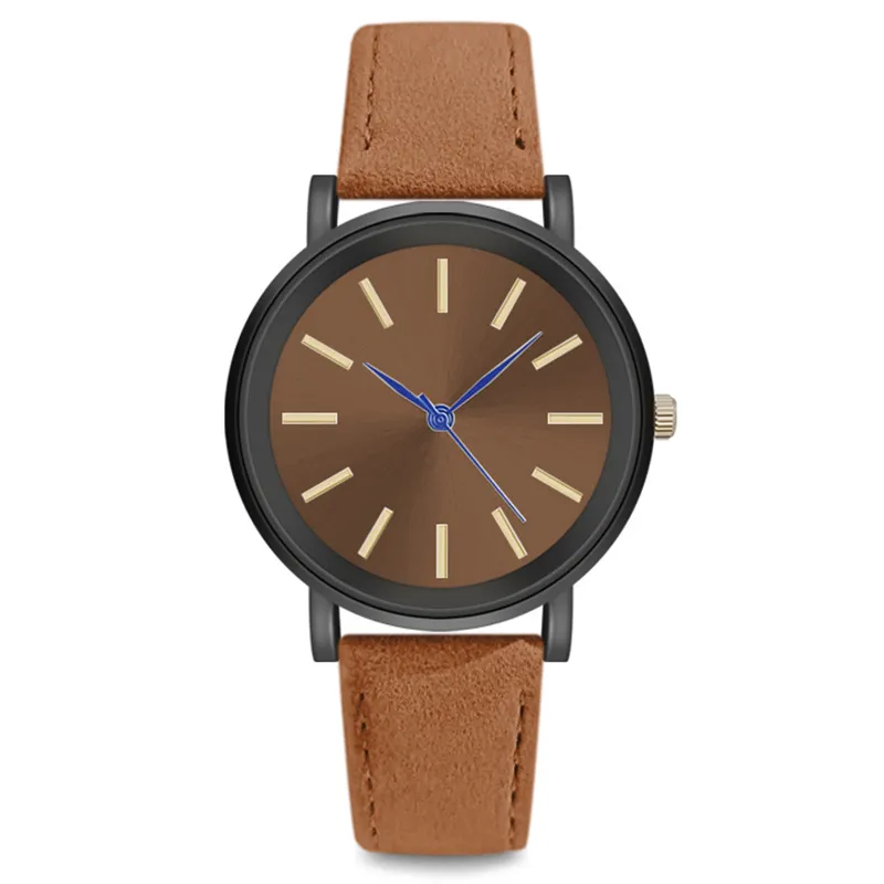 WJ-10816 2023 Popular Simple Leather Quartz Watch Lady Dress Jewelry Wristwatch Casual Women Stylish Hot Sale Lady Watches