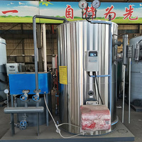 Generador de Vapor de 100 kg a Gasóleo con Monitoreo Remoto por APP, Bajo Ruido, para Cantinas Escolares e Industria Alimentaria