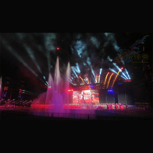 Khen ngợi dự án thành công Singapore ngày Quốc Khánh âm nhạc lớn nhảy múa đài phun nước bằng thép không gỉ đài phun nước nổi - Product Image 6