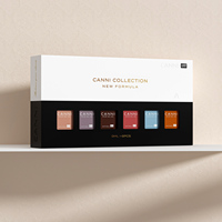 CANNI-Kit de Vernis à Ongles en Gel Émail Sans Hema, Kit de Gel Uv avec Base/dessus/mat/apprêt/déshydrateur, 9ml, Nouveau