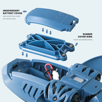 Jouets d'extérieur pour enfants, 2.4g, contrôle Radio, bateau, Simulation étanche, natation, requin électrique, Rechargeable, vente en gros