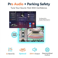 Lodark Universal HD 2 Din 9 10 Inch Radio FM Mobil 32GB Android Layar Sentuh FM Radio Stereo Mobil Carplay GPS WIFI Head Unit