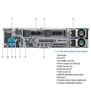 Serveur rack DEL <span class=keywords><strong>MC</strong></span> PowerEdge R540 - Product Image 4