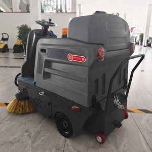Nettoyeur de voirie robuste CleanHorse <span class=keywords><strong>M2</strong></span> à <span class=keywords><strong>prix</strong></span> abordable, balayeuse aspirante à double brosse pour parcs industriels - Product Image 6