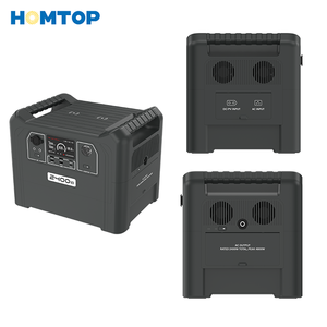 Station d'alimentation portable 2400W, générateur solaire 2560Wh pour la maison, le camping et les pannes de courant, avec 8 prises et écran LED HTP-24 - Product Image 6