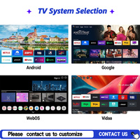 Outdoor-TV 86 Zoll Wasserdicht 1500cd Helligkeit IP55 4K Auflösung Blendschutzbeschichtung Anpassbare Animation für Villen