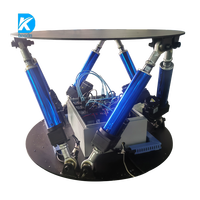 Simulateur de robot industriel 3/6DOF, moteur, boîte de vitesses, puissance 1 kW, 220V, garantie 1 an, capacité 350 kg, 2000x2000x1609MM