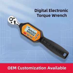 Kunci Torsi Digital Mini, Kunci Torsi Ratchet Presisi Tinggi dengan Kepala Rahang Terbuka yang Dapat Disesuaikan - Product Image 2