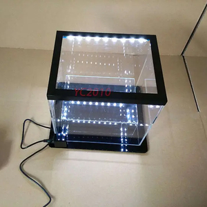 Hộp Trưng Bày Giày Đèn LED Bằng Nhựa Acrylic Hộp Đựng Giày Sneaker LED Giá Trưng Bày - Product Image 6