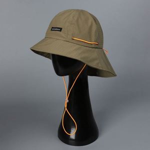 New Arrival Unisex Fast Dry Outdoor Hat Summer <b>Sunscreen</b> Fisherman Hat Windproof Breathable Extended Brim Bucket Hat - Product Image 1