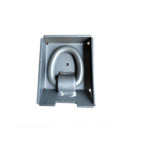 Stainless Steel Horizontal Hook 6000kgs D Type For Construction Cargo Control Accessories - Product Image 4