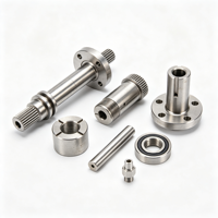 Servicio de Mecanizado de Piezas Torneadas por CNC Personalizadas, Acero al Carbono, Titanio, Latón, Aleación de Aluminio, Procesamiento de Torneado CNC