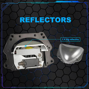 Bên Ngoài Ống Kính Máy Chiếu <span class=keywords><strong>3</strong></span> Inch <span class=keywords><strong>Laser</strong></span> Bi LED Ống Kính Máy Chiếu Đèn Pha 50W Ống Kính Cho Xe Máy Chiếu - Product Image 3