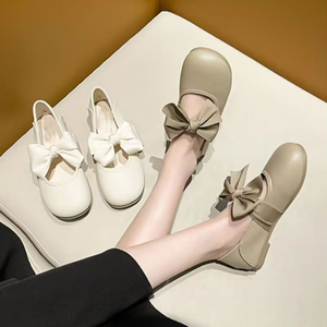 Zapatos Planos de <span class=keywords><strong>Ballet</strong></span> para Mujer, Suela de Goma Suave con Lazo, Transpirables, Sin Cordones, para Primavera, Verano, Otoño e Invierno 2025 - Product Image 3