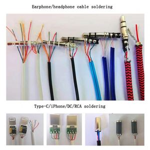 Venta caliente Cable de auriculares 3,5 Enchufe estéreo Máquina de soldadura de alambre esmaltado - Product Image 2