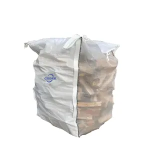 Vente d'usine ventiler grand sac en vrac pour bois de chauffage pomme de terre oignon Argricuture Jumbo sac 1000kg 1ton sac