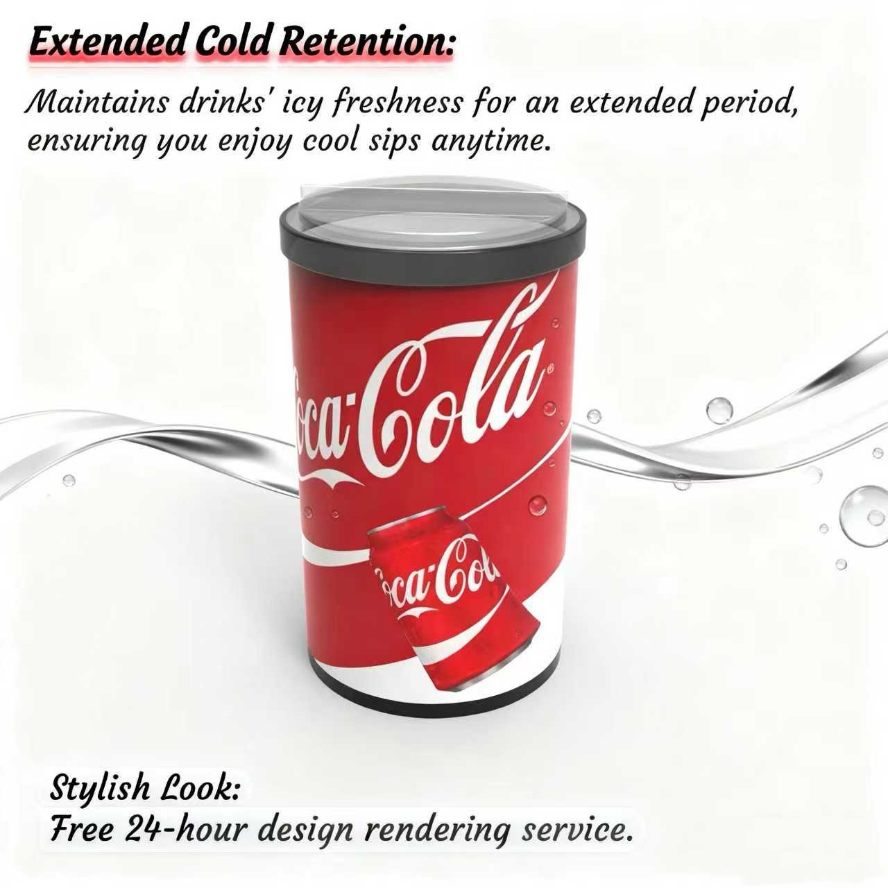 Customized Supermarket Ice Bucket Ice Hawk Round Barrel Cooler Removable Ice Barrel Cooler for Mineral Water Bottle — view 6
