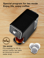 Machine à capsules multiples Machine à capsules de café à pompe à 20 bars Capsule NES Dolce Gusto Poudre de café Dosette de café pour la maison