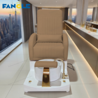 Nouveau design de luxe pour le massage des mains, les ongles, spa, pédicure, fauteuil de massage électrique des pieds, spa, pédicure