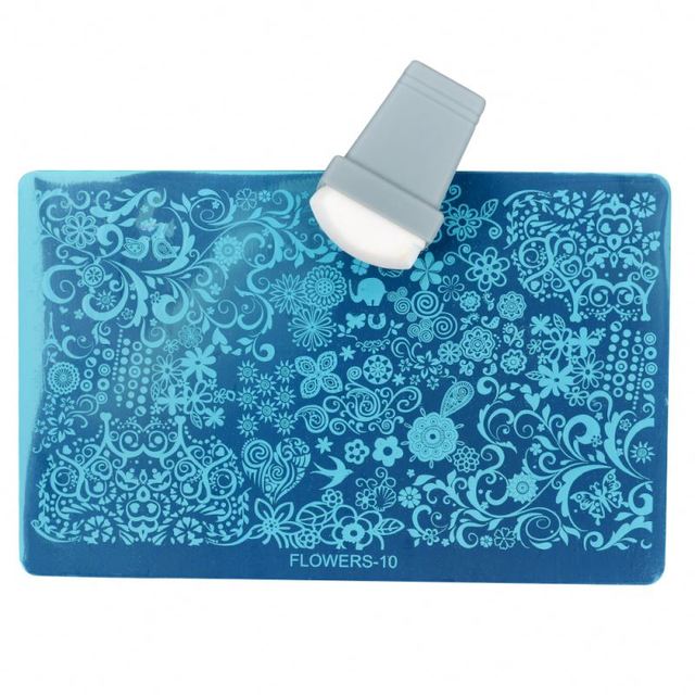 Mix Style New Design DIY Nail Art Image Stamp Plates Manicure Plate Tool  Stainless Steel Nail Art Design Stamping