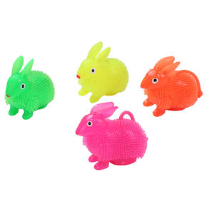 XTQ — <span class=keywords><strong>jouet</strong></span> lumineux en Pvc pour enfant, figurine lapin, mouvement à Led, jeu d'<span class=keywords><strong>action</strong></span>, 2022 - Product Image 3
