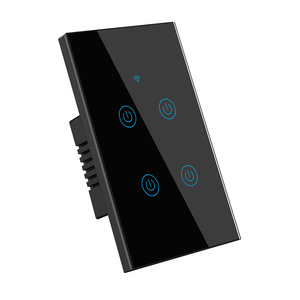 Esp8266 Thông Minh Wifi + BLE cảm ứng chuyển đổi ánh sáng không có dây trung tính & dây trung tính chúng tôi cảm ứng Bảng điều chỉnh tường thiết bị chuyển mạch tuya Alexa Google nhà - Product Image 1