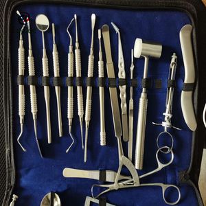 Instrument d'implantation en acier inoxydable, kit d'implantation dentaire, kit d'implantation dentaire, outils chirurgicaux dentaires - Product Image 5