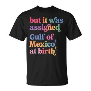 T-shirt unisex a maniche corte con girocollo, stampa digitale, design promozionale per adulti, Golfo del Messico, dal momento della nascita - Product Image 1