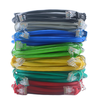 Cable de red lan cat6 cat5 multihilo, cable de red cat5e cat 6 rj45, precio de fábrica