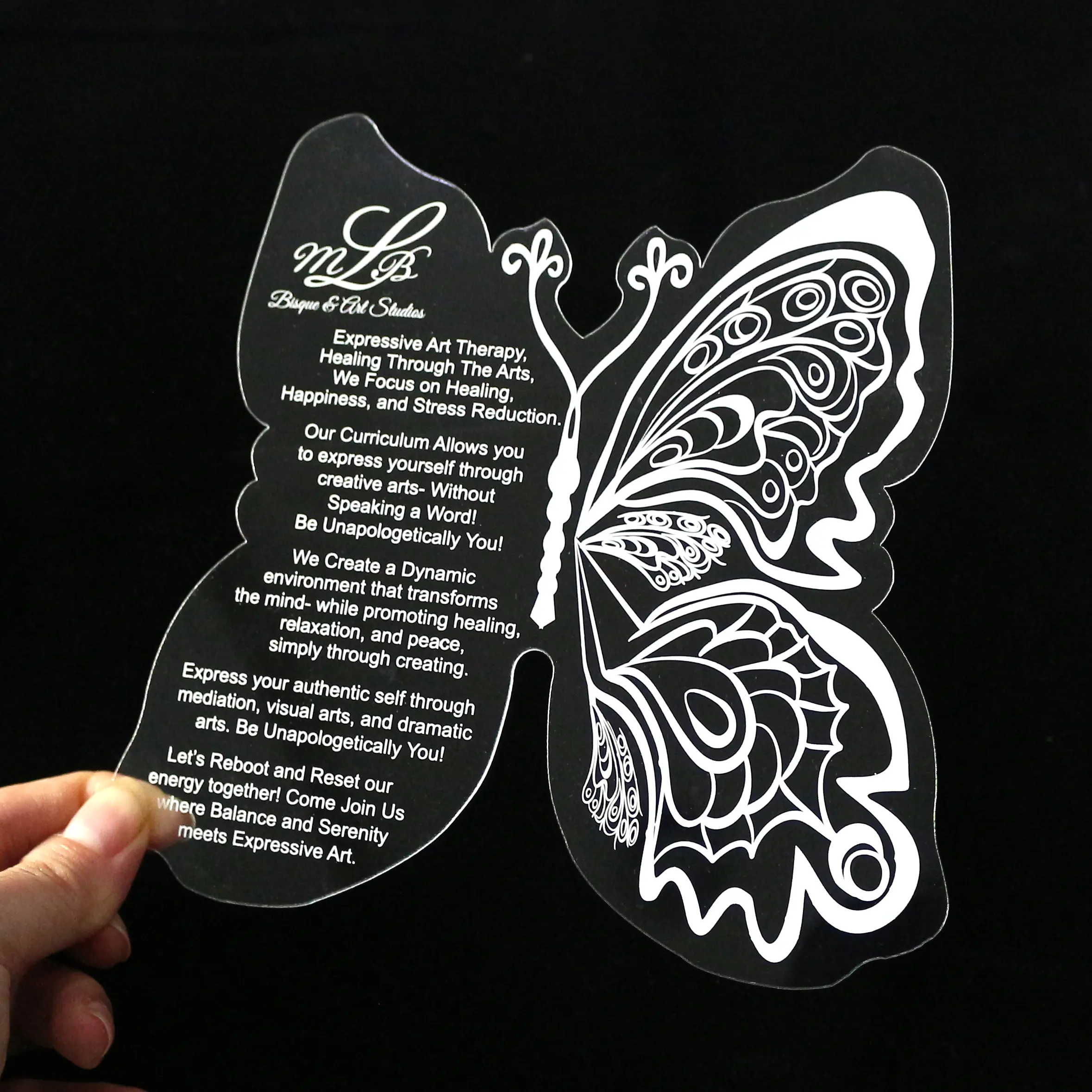 Оптовая продажа, Персонализированные Прозрачные Акриловые Пригласительные открытки для непальского брака и дня рождения с изображением бабочки