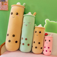 Nouvelle peluche mignonne en forme de fruit en coton PP, tasse à thé au lait, coussin de sommeil brodé pour unisexe, soulagement du stress, cadeaux d'anniversaire et d'événements