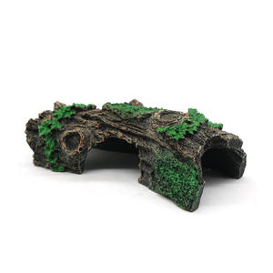 Cachette de reptile cachette <span class=keywords><strong>d</strong></span>'<span class=keywords><strong>aquarium</strong></span> dragon <span class=keywords><strong>barbu</strong></span> lézards simulation cachettes de grotte de roche, ornement de tronc <span class=keywords><strong>d</strong></span>'arbre creux <span class=keywords><strong>d</strong></span>'<span class=keywords><strong>aquarium</strong></span> - Product Image 1